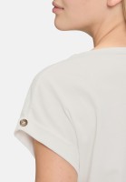 Cartoon Printshirt mit Ärmelaufschlag
