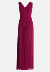 Vera Mont Abendkleid mit V-Ausschnitt