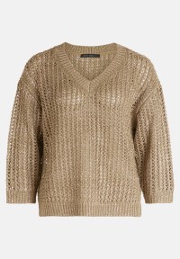 Betty Barclay Lochstrick-Pullover mit Pailletten