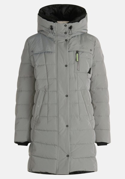Amber & June Winterjacke mit Kapuze