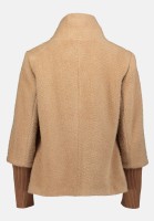 BETTY & CO Kuscheljacke mit Rippbündchen