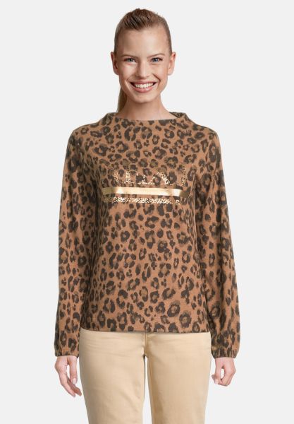 BETTY & CO Sweatpullover mit Jacquard