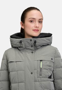 Amber & June Winterjacke mit Kapuze