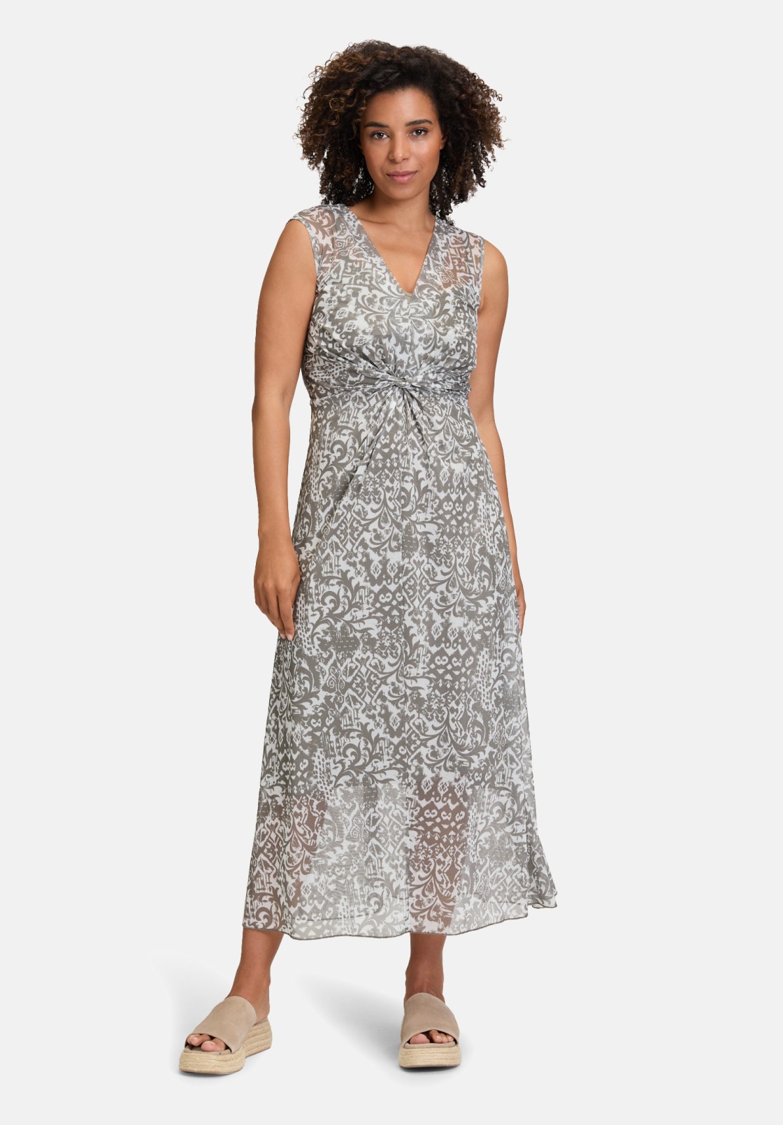 Cartoon Midikleid ohne Arm