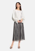 Betty Barclay Satin-Bluse mit U-Boot-Ausschnitt