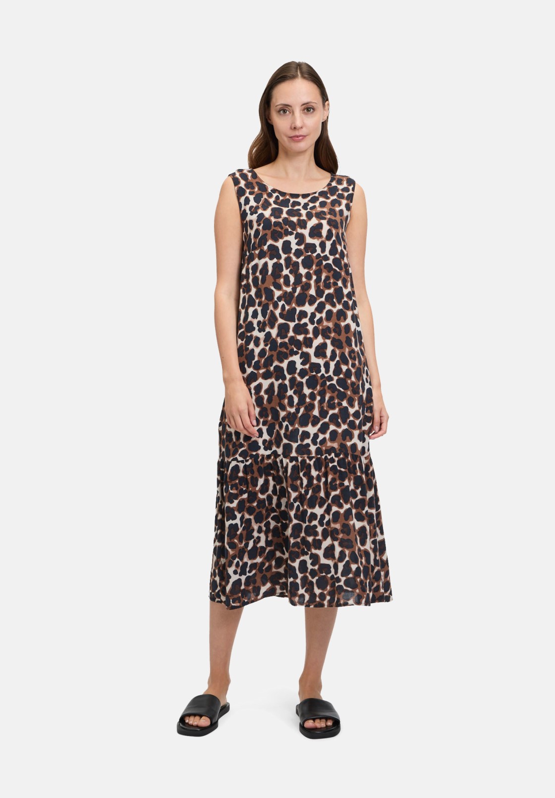 BETTY & CO Stufenkleid im Leo-Look