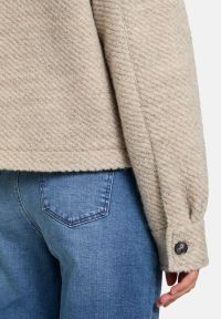 Cartoon Casual-Jacke mit aufgesetzten Taschen