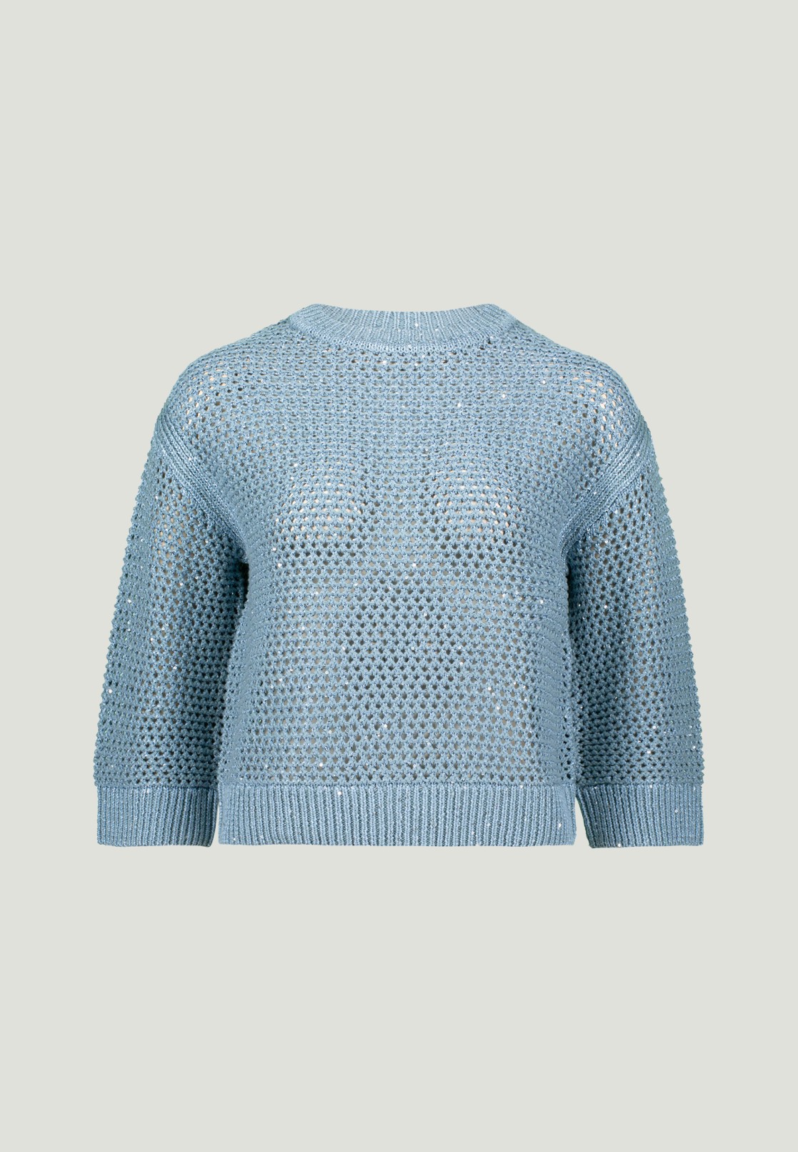 zero Grobstrickpullover BUST_GRAY