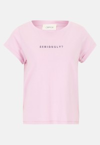 Cartoon Printshirt mit Rundhalsausschnitt