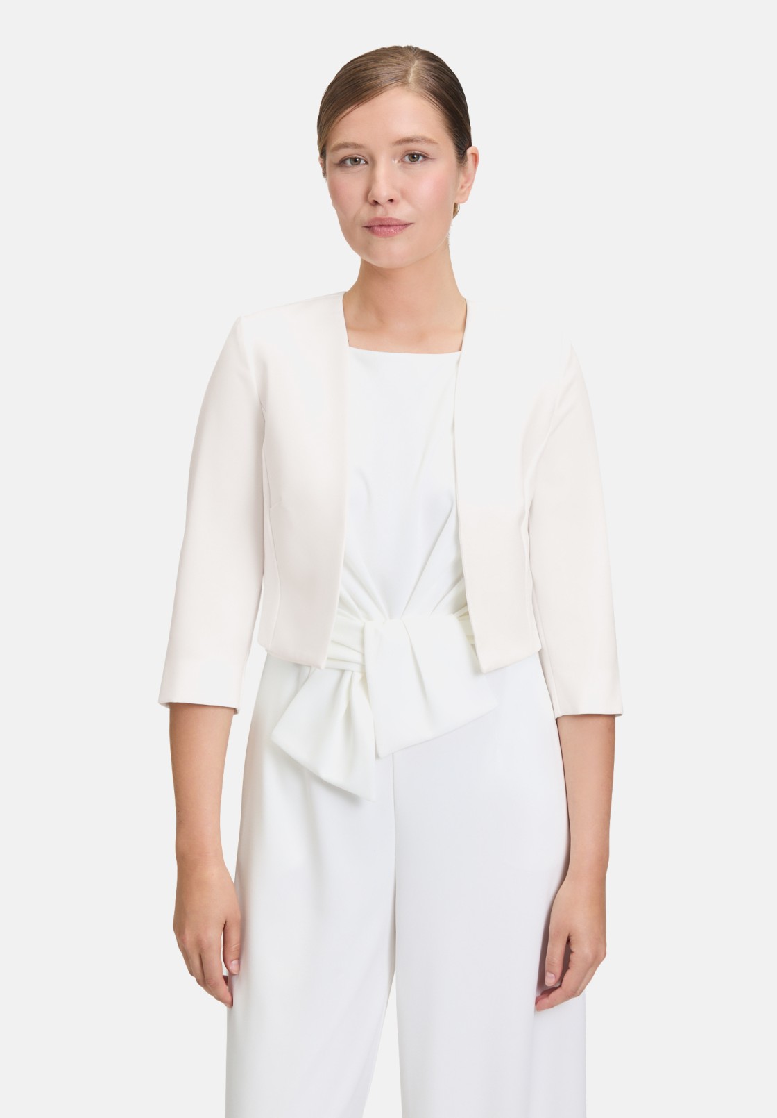 Vera Mont Bolero-Jacke mit Kellerfalten