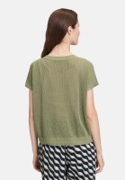 Betty Barclay Lochstrick-Pullover ohne Arm