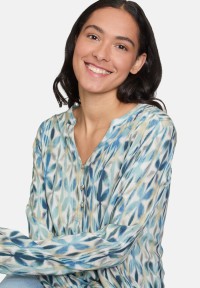 Cartoon Casual-Bluse mit Knöpfen