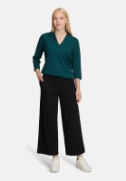 BETTY & CO Casual-Shirt mit V-Ausschnitt