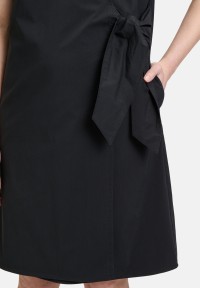 Cartoon Wickelkleid mit Taschen