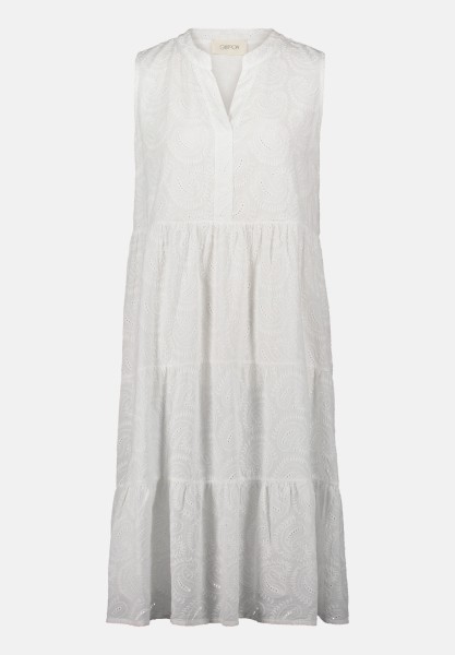 Cartoon Spitzenkleid mit Lochmuster