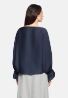 Betty Barclay Satin-Bluse mit U-Boot-Ausschnitt