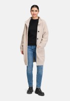 Amber & June Winter-Strickjacke mit aufgesetzter Brusttasche