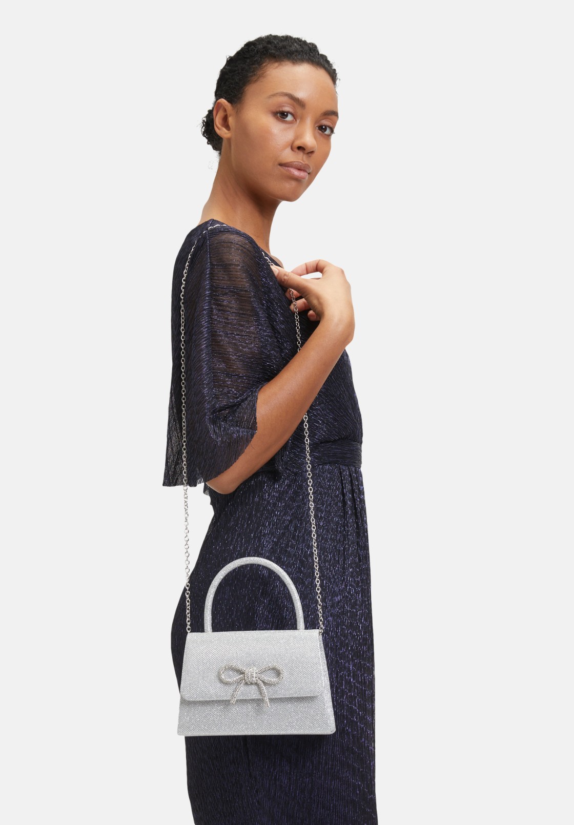 Vera Mont Abendtasche im Glitzer-Look