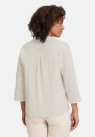 Cartoon Casual-Bluse mit Lurexfaden