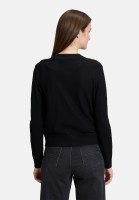 BETTY & CO Strick-Cardigan mit Reißverschluss