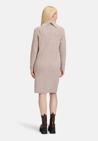 Cartoon Strickkleid mit Turtle Neck