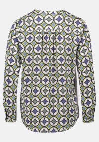 Cartoon Casual-Bluse mit Knöpfen