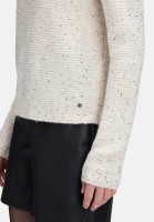 BETTY & CO Strickpullover mit Pailletten