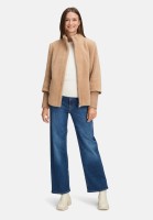BETTY & CO Kuscheljacke mit Rippbündchen