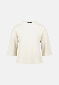zero Sweatshirt mit Fischgrätmuster | Betty Barclay