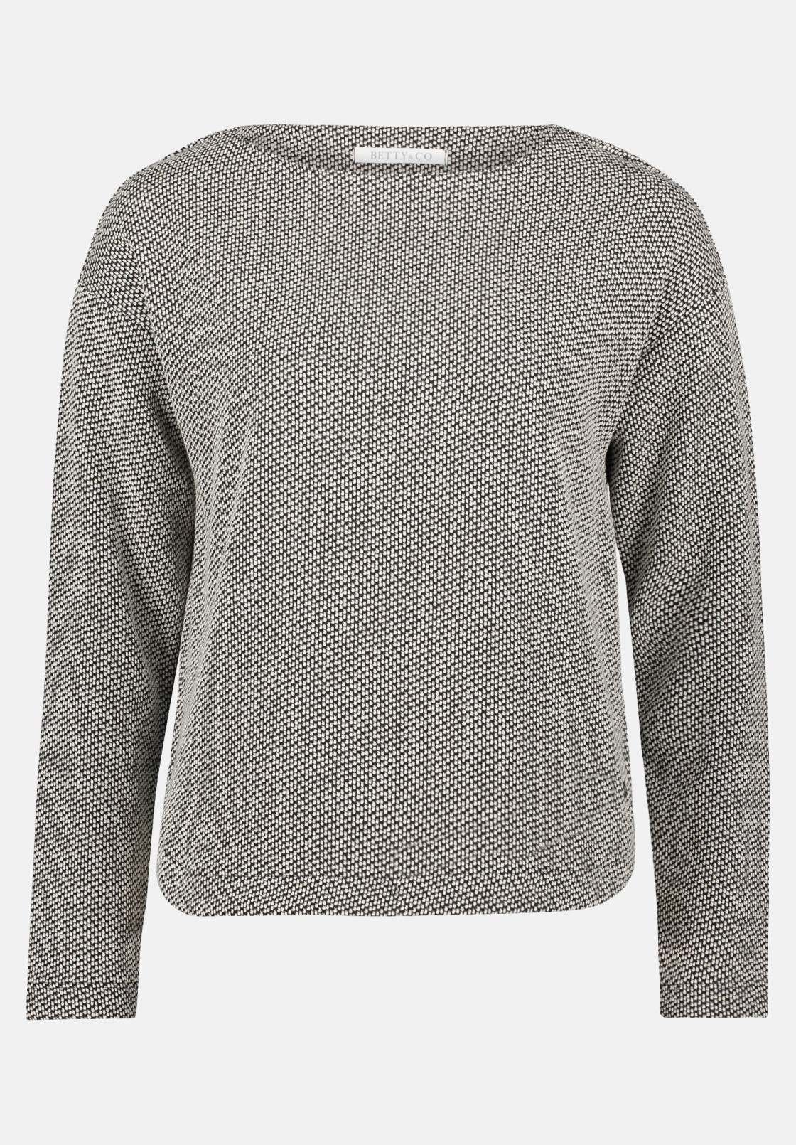 BETTY & CO Casual-Shirt mit Struktur