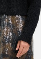Cartoon Pailletten-Kleid 2er Set