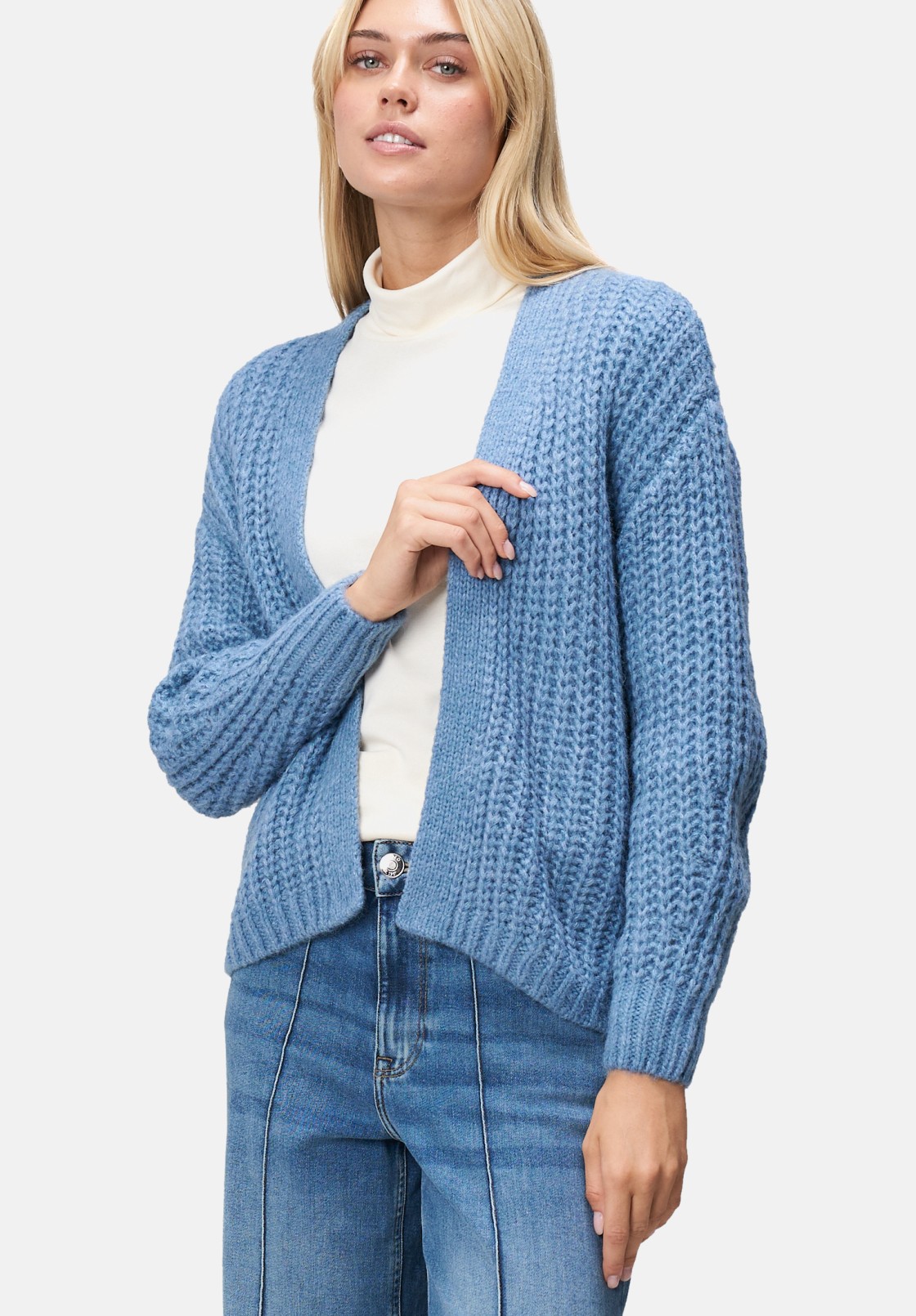 zero Grobstrickjacke offener Style | Betty Barclay