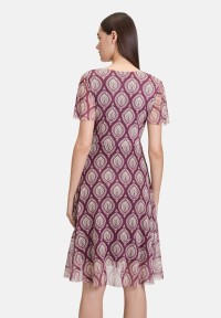 Cartoon Volantkleid mit Rüschen