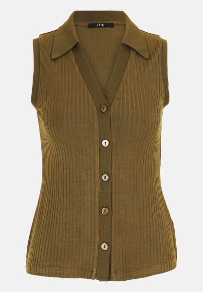 zero Jerseytop mit Knopfleiste | Betty Barclay