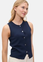 BETTY & CO Strickweste mit Knopfleiste