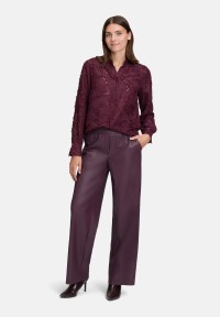 BETTY & CO Hemdbluse mit Struktur