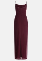 Vera Mont Abendkleid mit Spitzeneinsatz