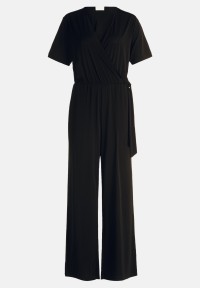 Cartoon Jumpsuit mit Bindegürtel