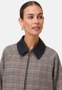 zero Jacke kariert mit Klappentaschen | Betty Barclay