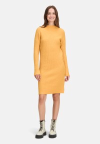 Cartoon Strickkleid mit Stehkragen