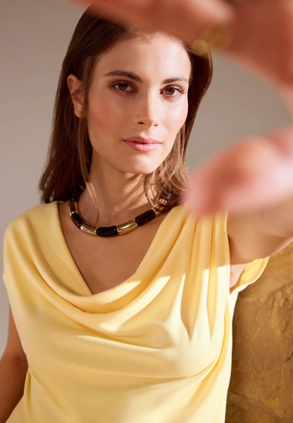 zero Jerseyshirt mit Wasserfallausschnitt | Betty Barclay