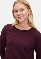Cartoon Strickpullover mit Rundhalsausschnitt