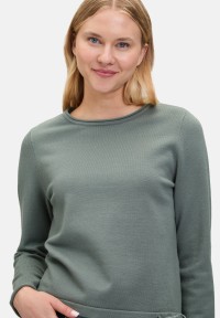 Cartoon Strickpullover mit Rundhalsausschnitt