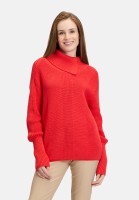 Betty Barclay Grobstrick-Pullover mit hohem Kragen