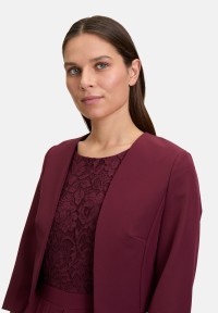 Vera Mont Bolero-Jacke mit Kellerfalten