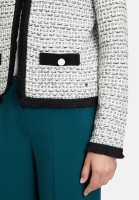 BETTY & CO Strick-Cardigan mit Fransen