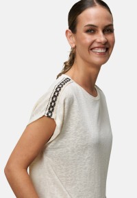 zero Shirt mit Kontraststickerei | Betty Barclay