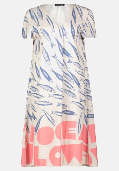 Betty Barclay Sommerkleid mit V-Ausschnitt