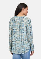 Cartoon Casual-Bluse mit Knöpfen