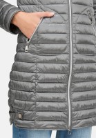 Cartoon Steppjacke mit Reißverschlusstaschen